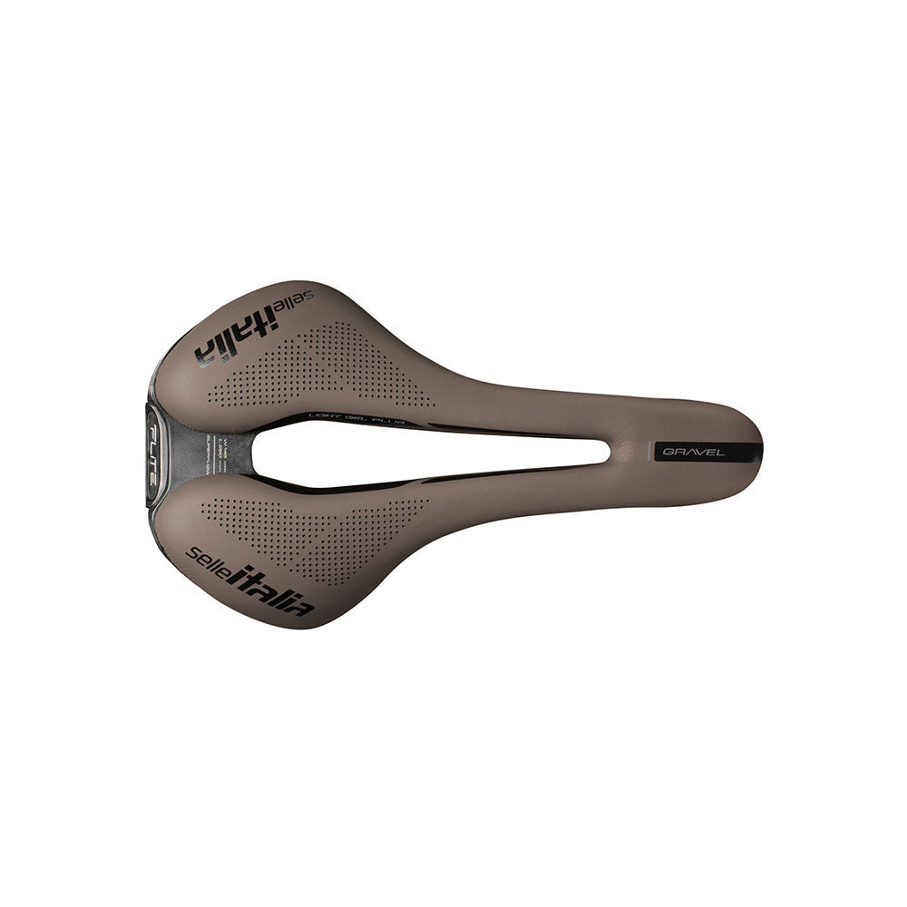 Saddle Saddle ITALIA FLITE BOOST GRAVEL SUPERFLOW S Tracks TI316 Brown