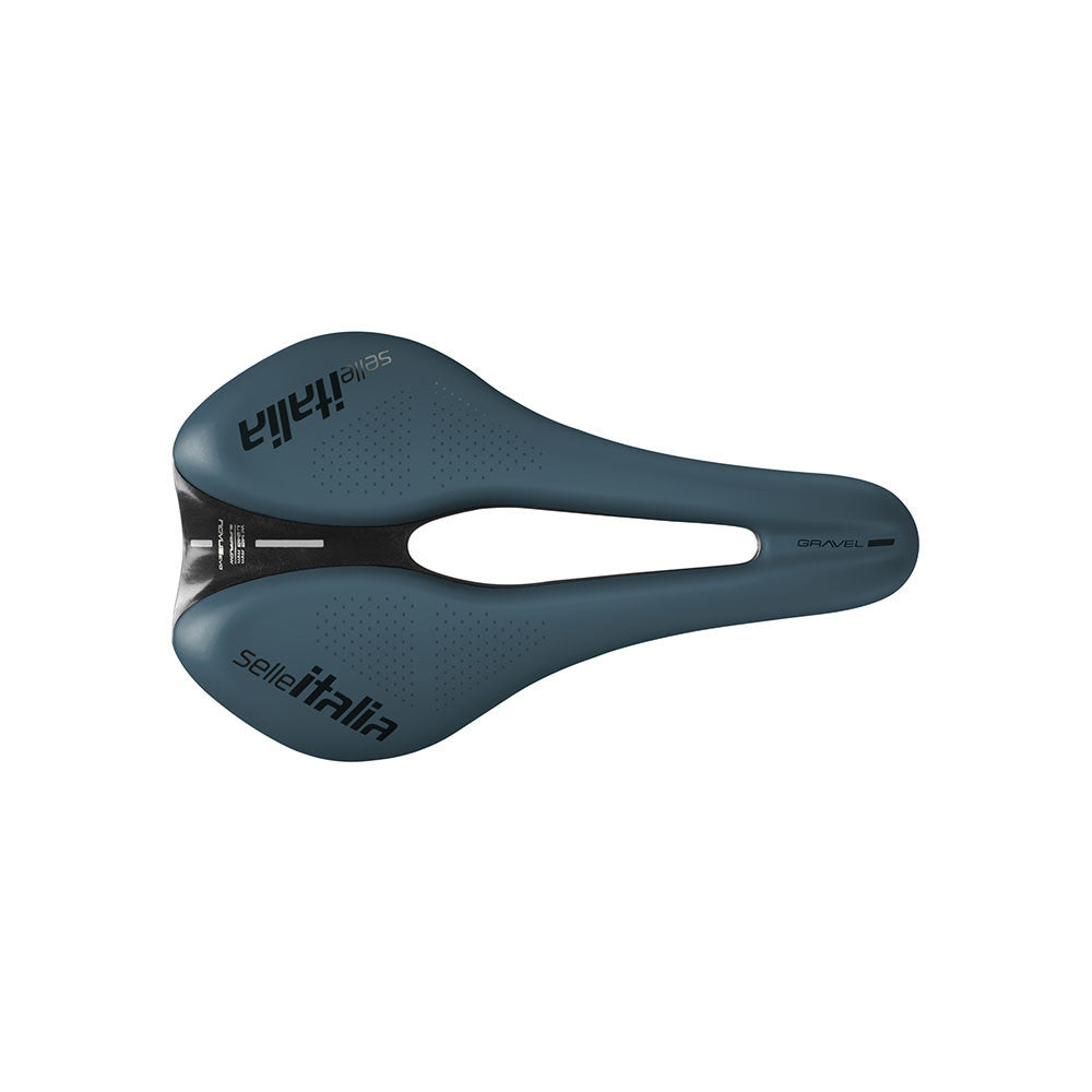 Saddle Saddle ITALIA NOVUS BOOST EVO GRAVEL SUPERFLOW TM L Rails Manganese Blue