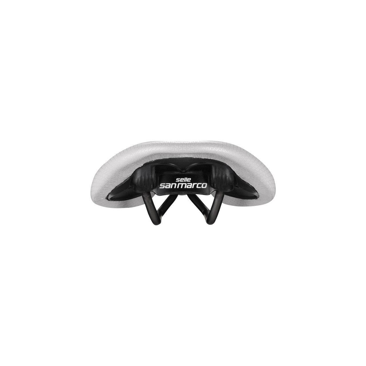 SAN MARCO ALLROAD SUPERCONFORT OPEN-FIT RACING L3 Saddle 146mm Width Xsilite Steel Rails Grey/White