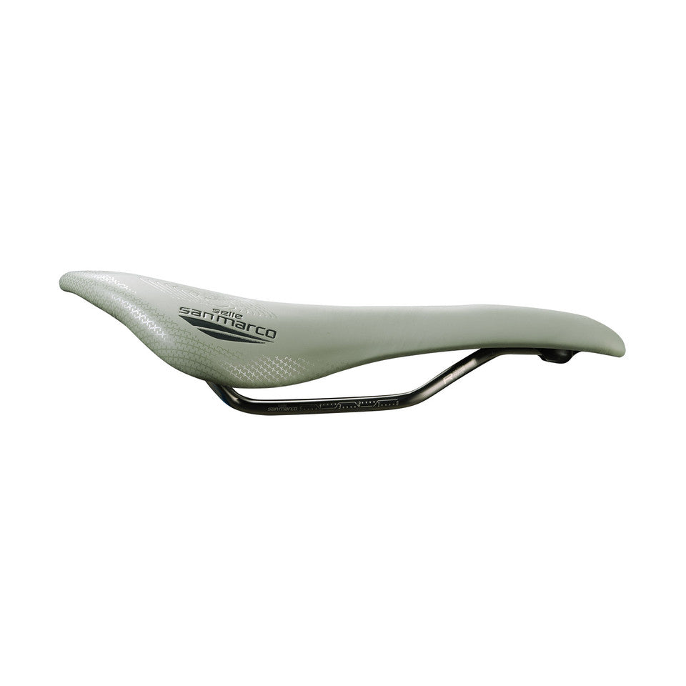 Saddle SAN MARCO ALLROAD SUPERCONFORT OPEN-FIT RACING L3 Width 146mm Steel Rails Xsilite Beige