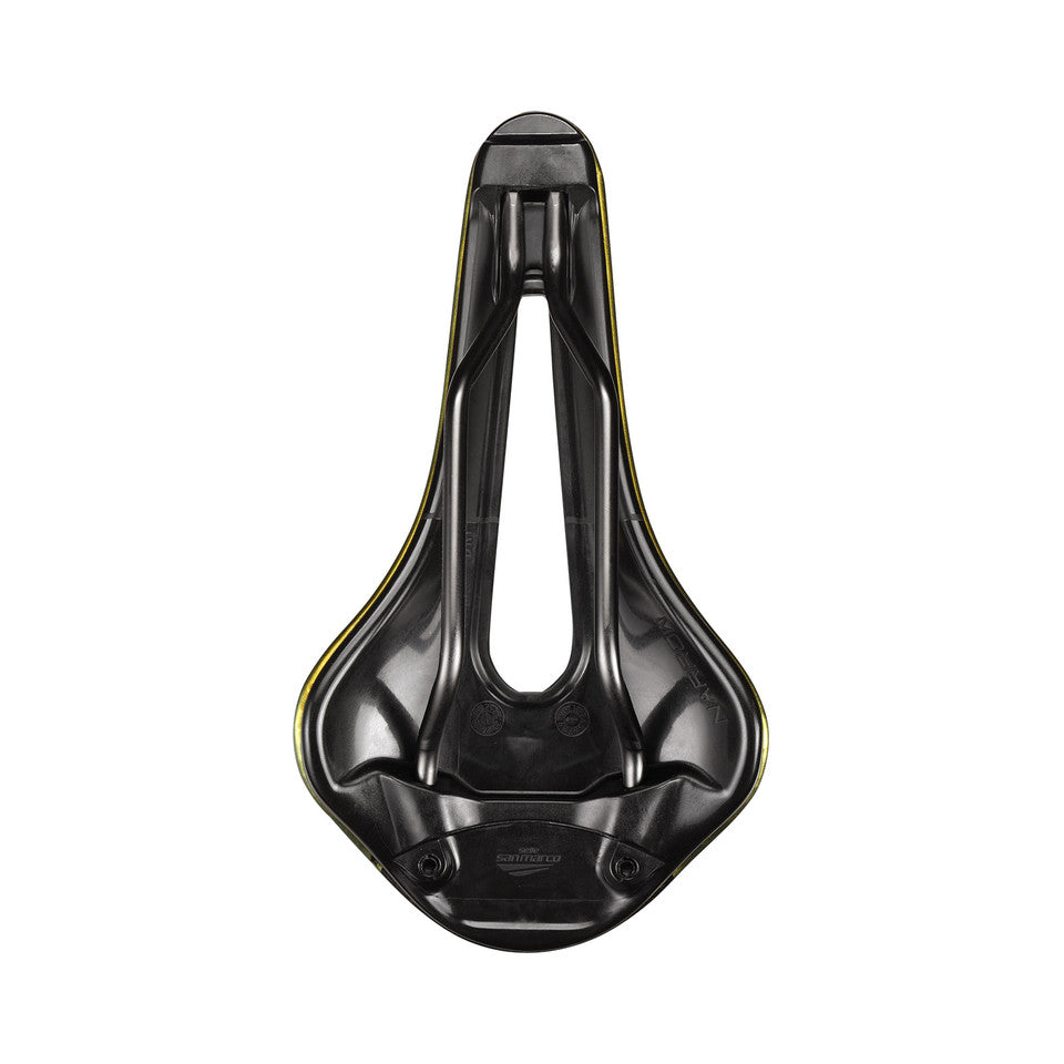 Saddle SAN MARCO SHORTFIT 2.0 OPEN-FIT RACING L3 Width 155mm Steel Rails Xsilite Gold