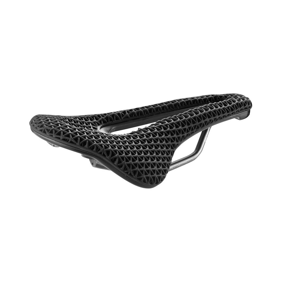 Saddle SAN MARCO SHORTFIT 2.0 3D OPEN-FIT RACING L3 Width 155mm Steel Rails Xsilite