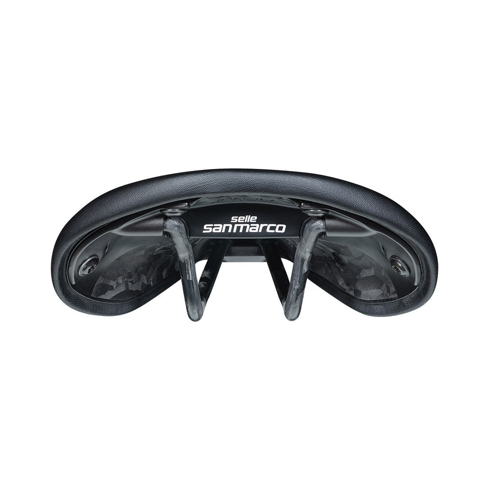 Saddle SAN MARCO REGAL SHORT OPEN-FIT CARBON FX L3 Width 165mm Carbon Rails