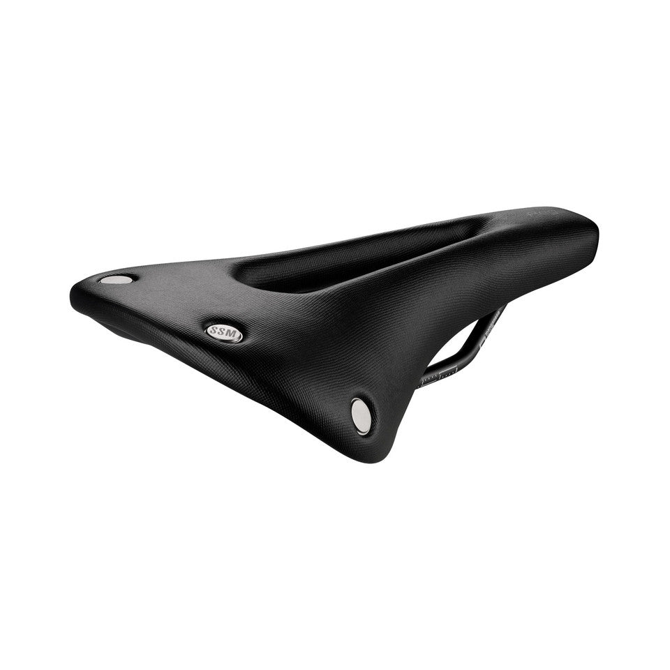 Saddle SAN MARCO REGAL SHORT OPEN-FIT DYNAMIC S2 Width 140mm Rails Manganese