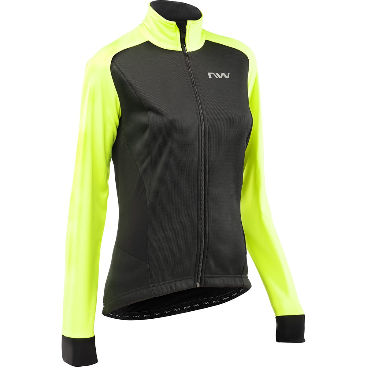 Women's NORTHWAVE RELOAD Jacket Black/Yellow