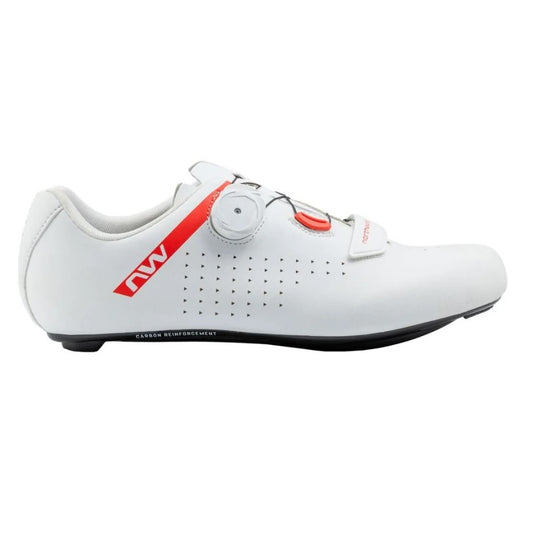 Shoes Road NORTHWAVE CORE PLUS 2 White/Red Fluo