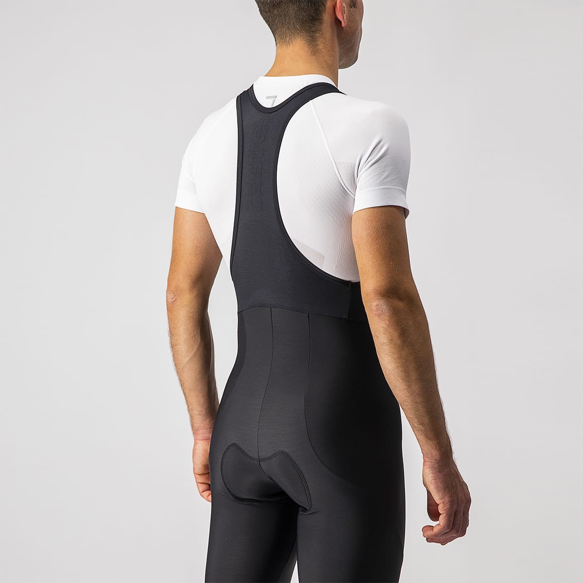 CASTELLI ENTRATA Long Bib Shorts Black