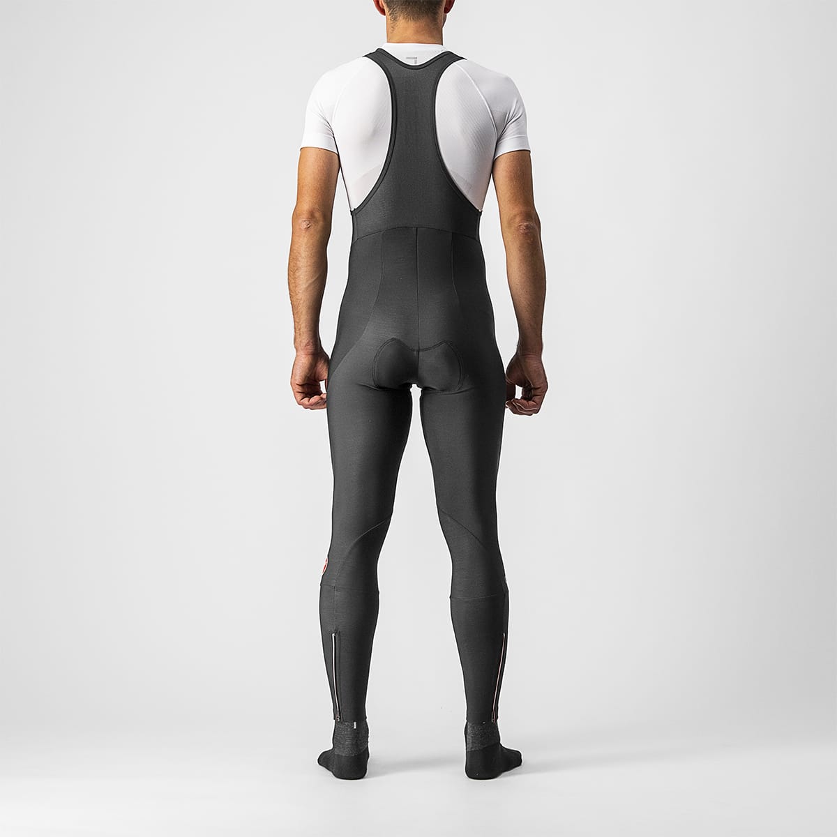 CASTELLI ENTRATA Long Bib Shorts Black