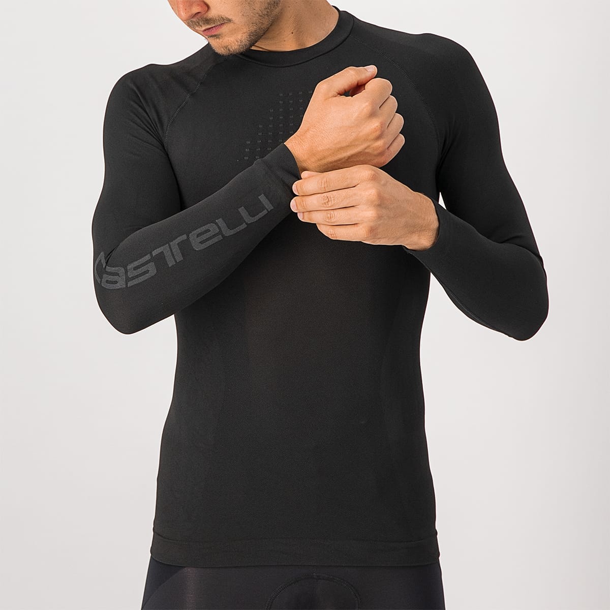 CASTELLI CORE SEAMLESS Long Sleeve Underwear Black