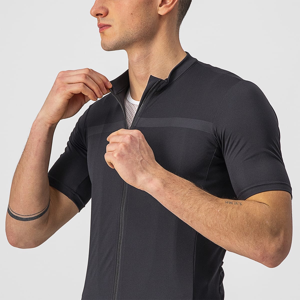 CASTELLI CLASSIFICA Short Sleeve Jersey Black