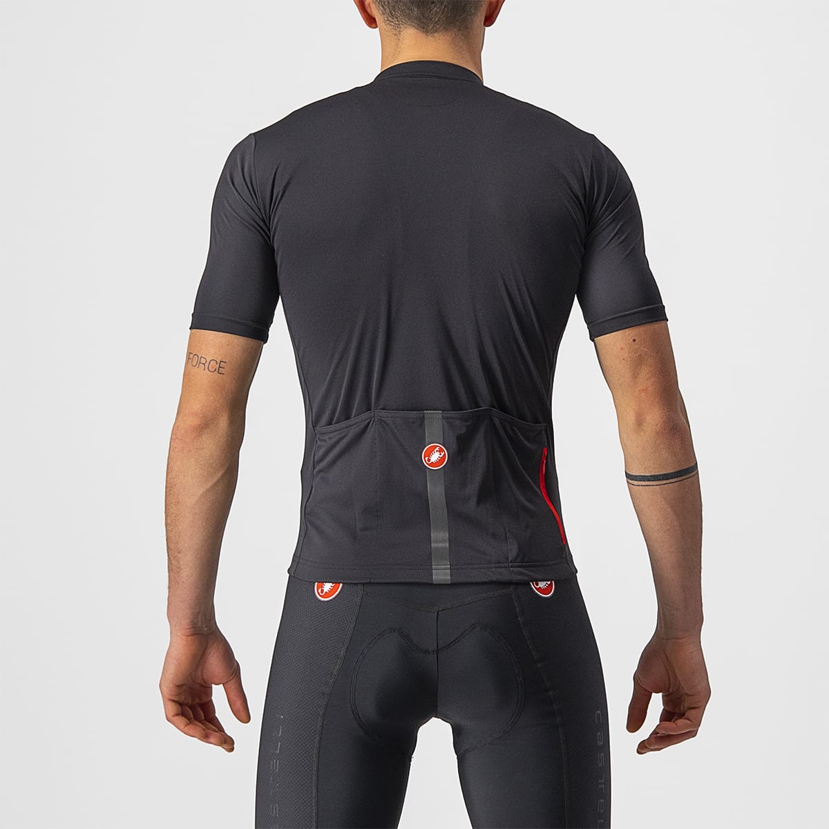 CASTELLI CLASSIFICA Short Sleeve Jersey Black