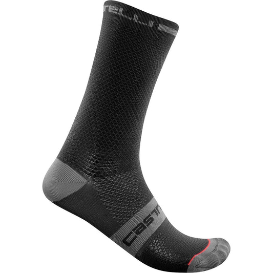 Chaussettes CASTELLI SUPERLEGGERA T 18 Noir