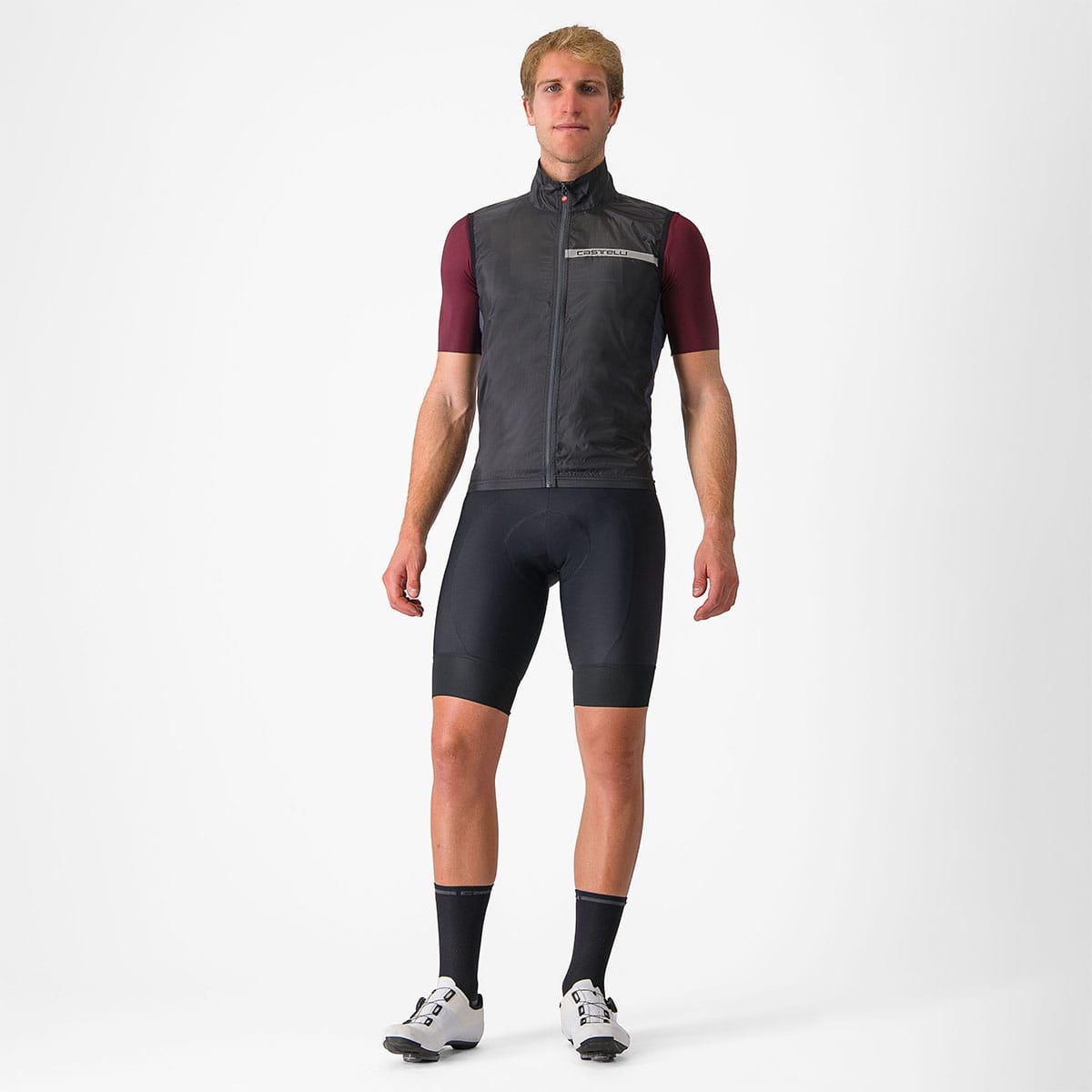 CASTELLI SQUADRA STRETCH Vest Black/Grey