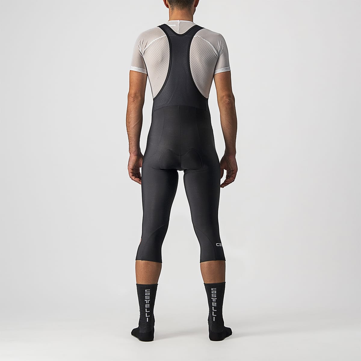 CASTELLI ENTRATA THERMAL 3/4 Bibtights Black