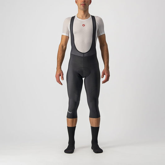 CASTELLI ENTRATA THERMAL 3/4 Bibtights Black