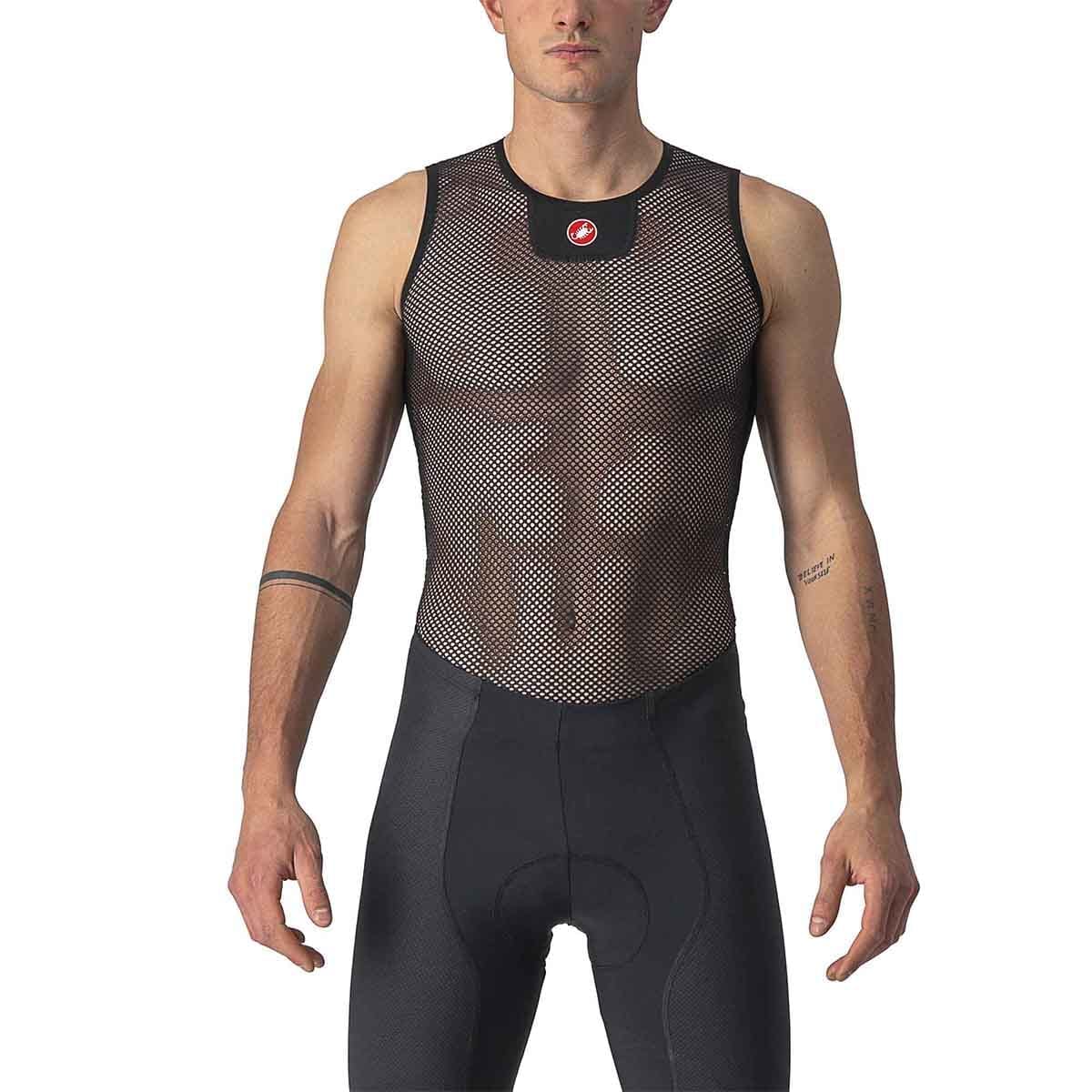 Sous-Vêtement Technique CASTELLI CORE MESH 3 Sans Manches Noir