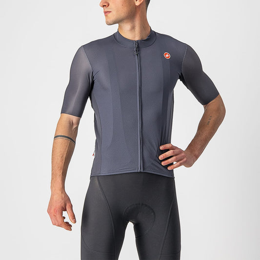 CASTELLI ENDURANCE ELITE Short Sleeve Jersey Grey