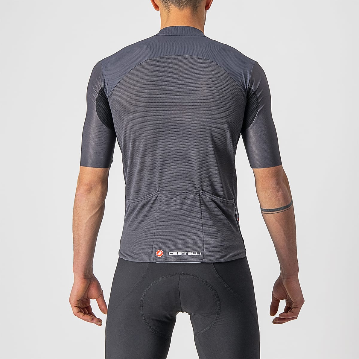 CASTELLI ENDURANCE ELITE Short Sleeve Jersey Grey