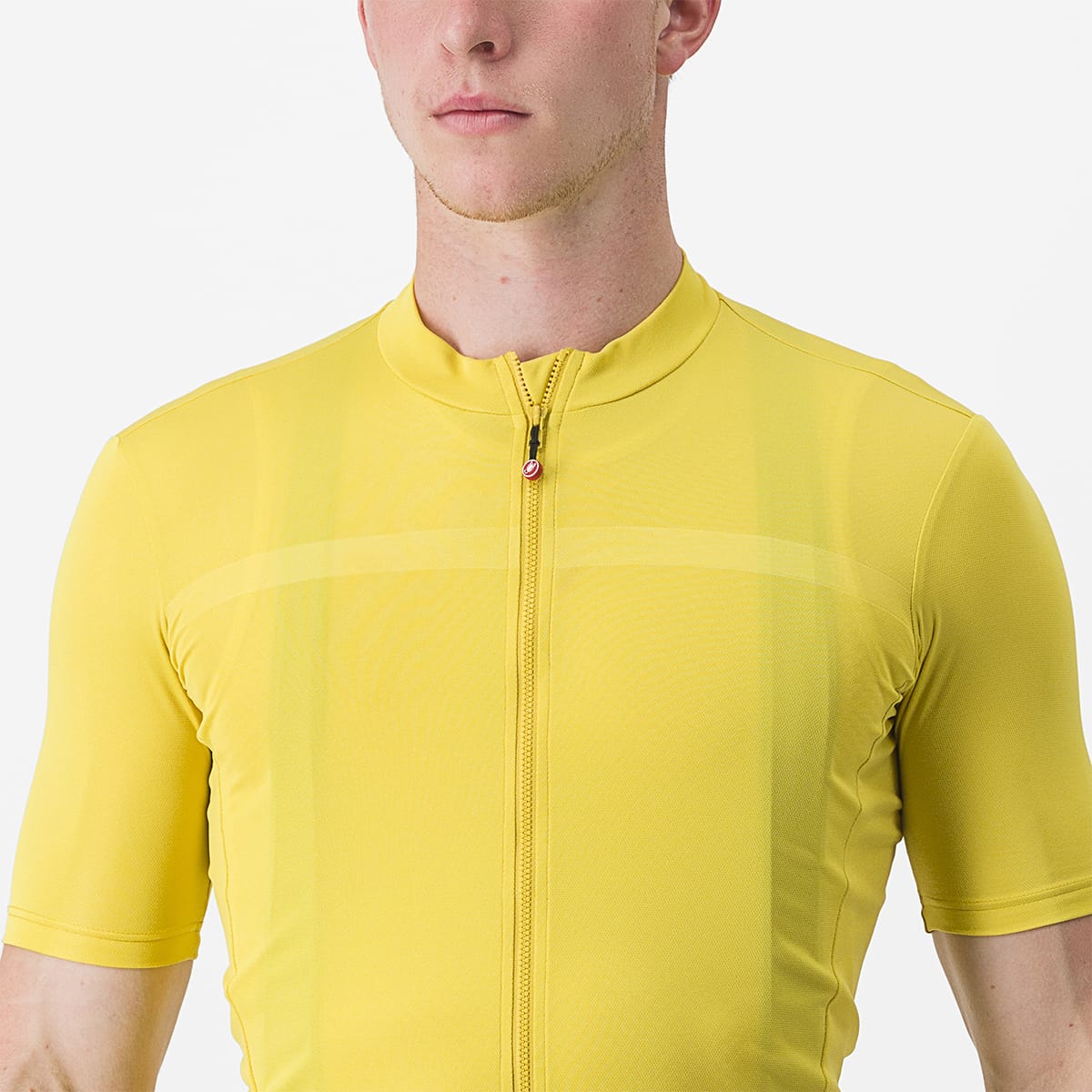 CASTELLI CLASSIFICA Short Sleeve Jersey Yellow