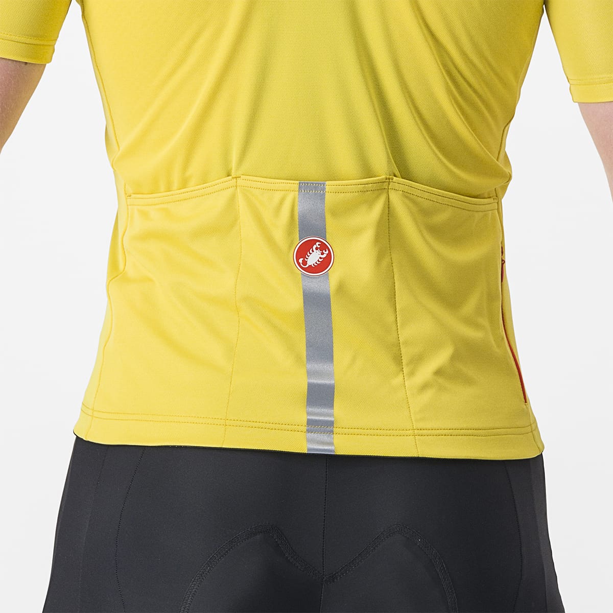 CASTELLI CLASSIFICA Short Sleeve Jersey Yellow