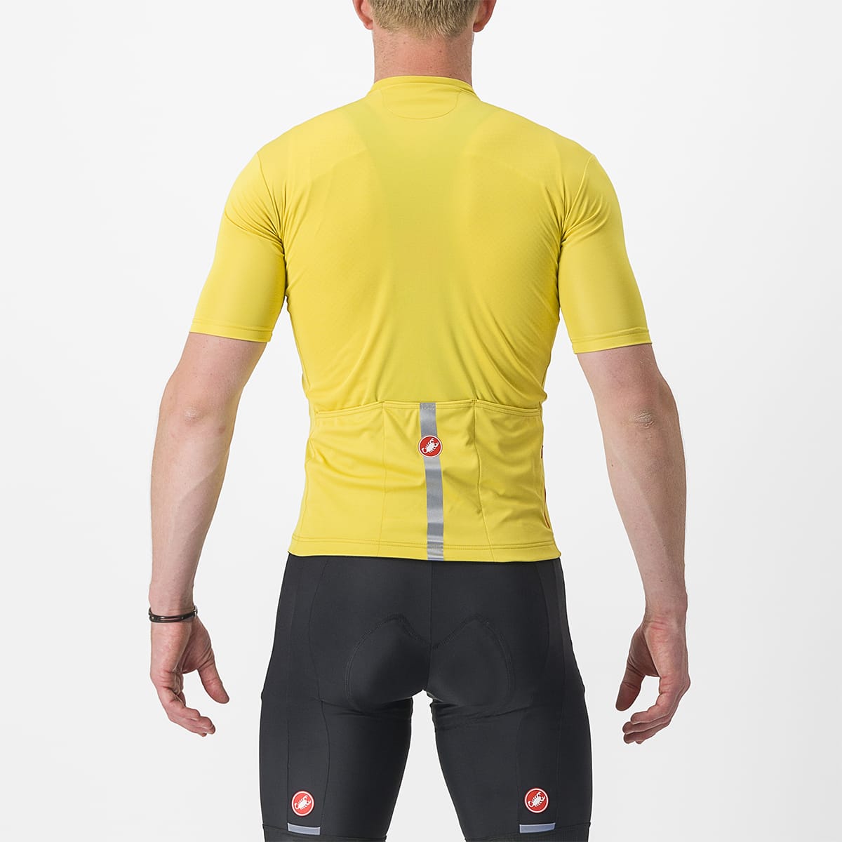 CASTELLI CLASSIFICA Short Sleeve Jersey Yellow