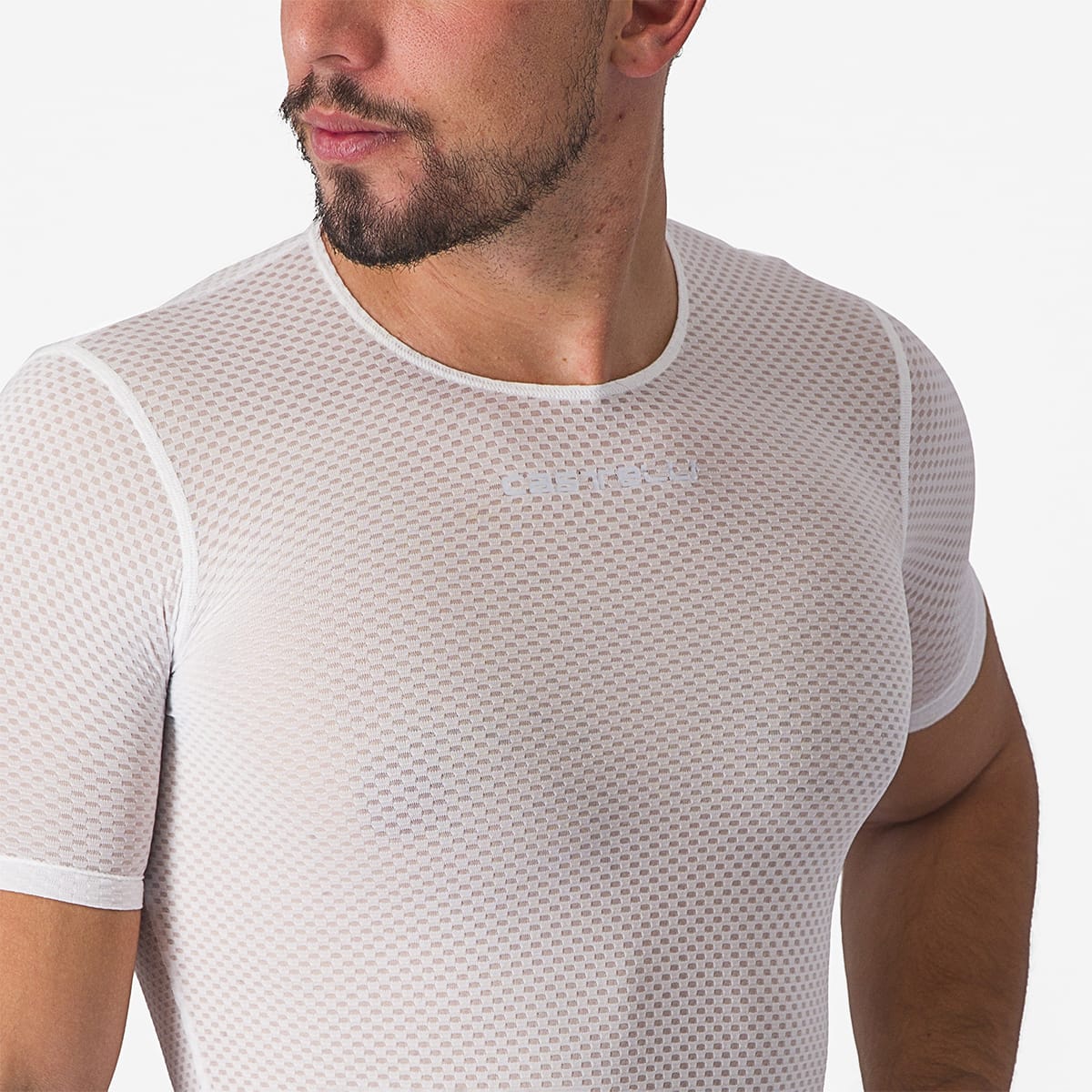 CASTELLI PRO MESH 2.0 Short Sleeve Undergarment White