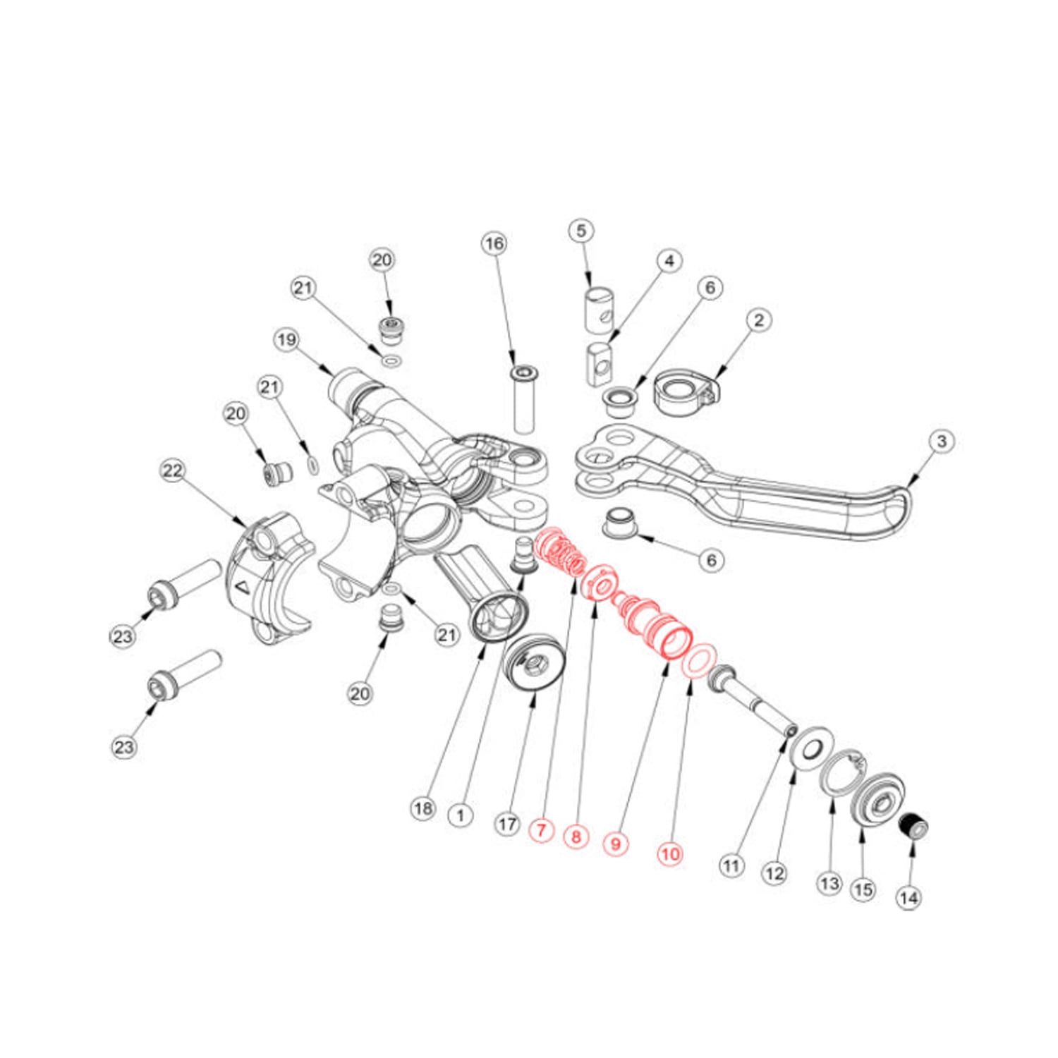 Kit Piston de Maître Cylindre FORMULA CURA #FD40273-20