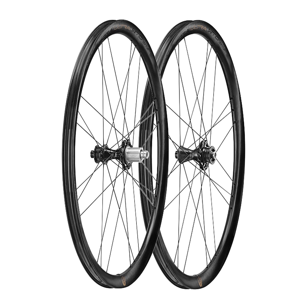 Paire de Roues CAMPAGNOLO BORA ULTRA WTO 33 2-WAY FIT DISC à Pneus (Center Lock)