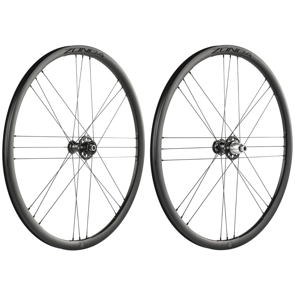 Pair of CAMPAGNOLO ZONDA GT C23 33 wheels clincher (Center Lock)