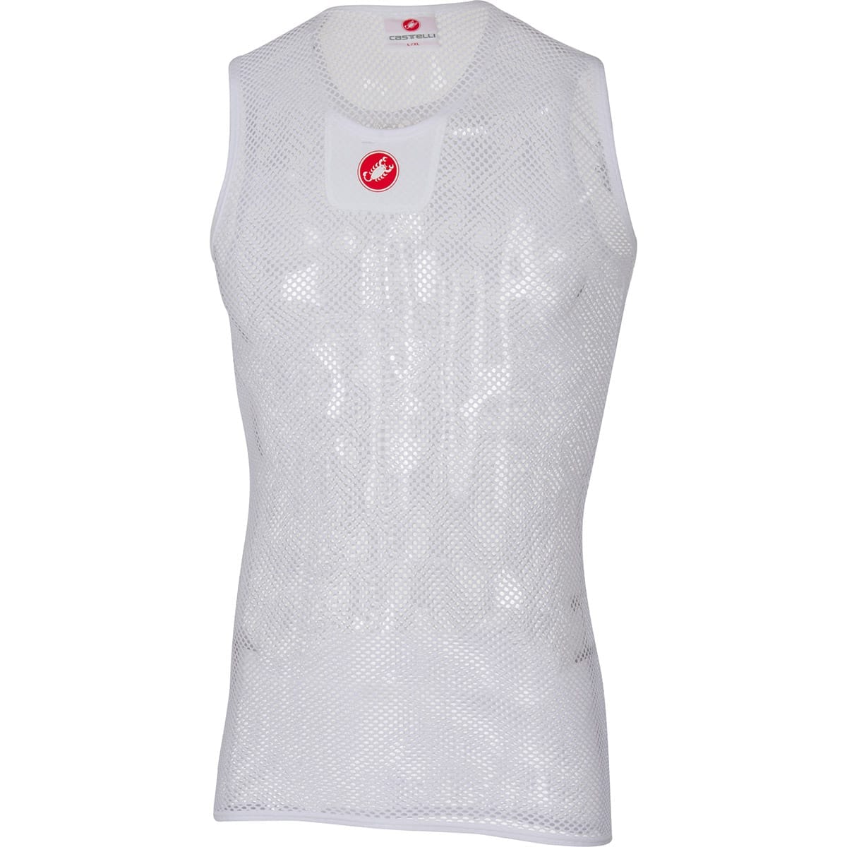 Sous-Vêtement Technique CASTELLI CORE MESH 3 Sans Manches Blanc