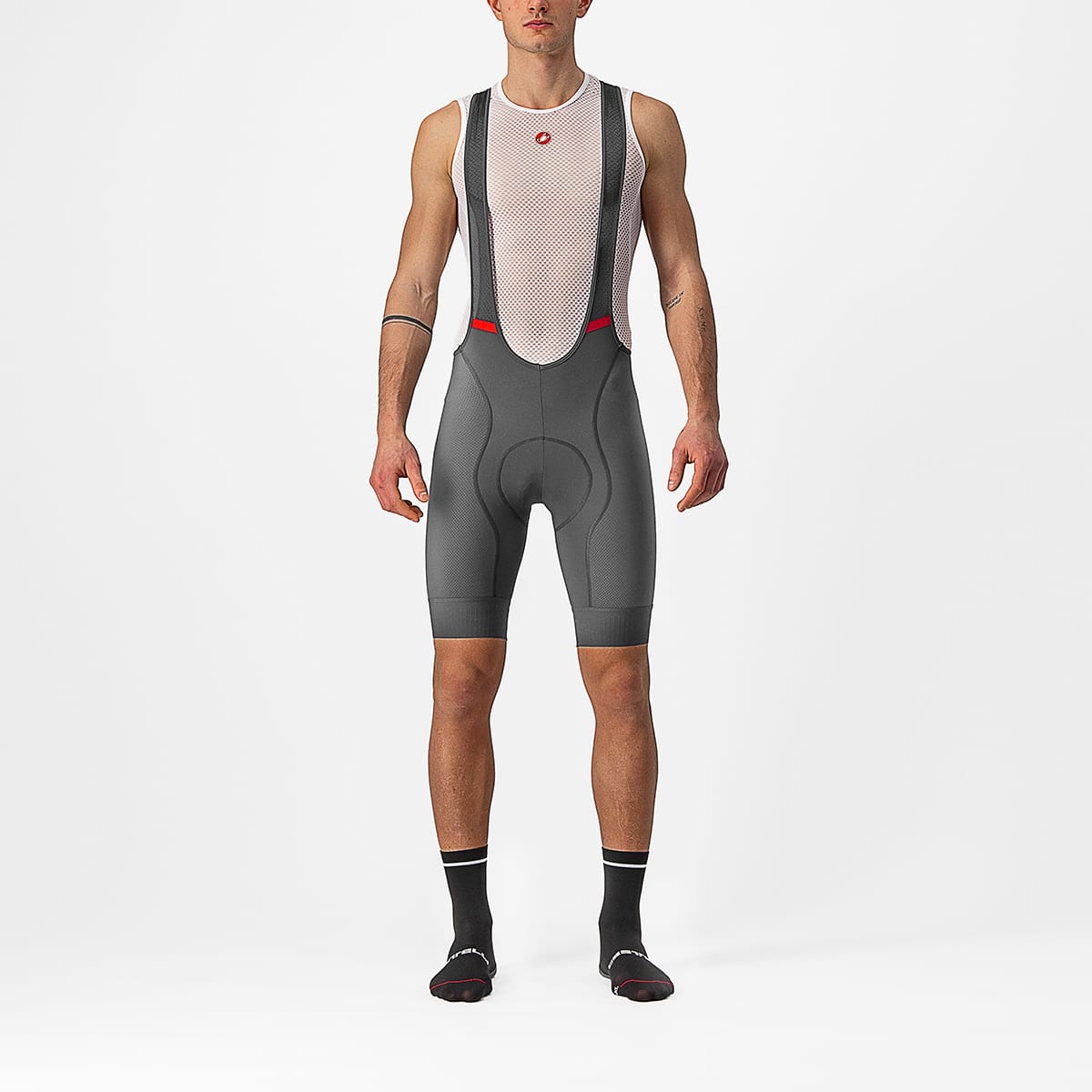 CASTELLI COMPETIZIONE Bibshorts Grey