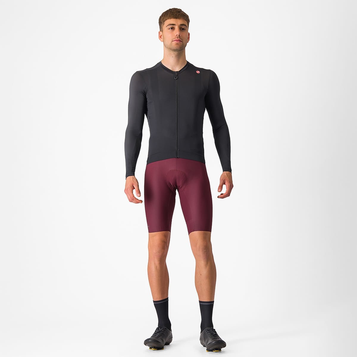 Maillot CASTELLI ESPRESSO Manches Longues Noir