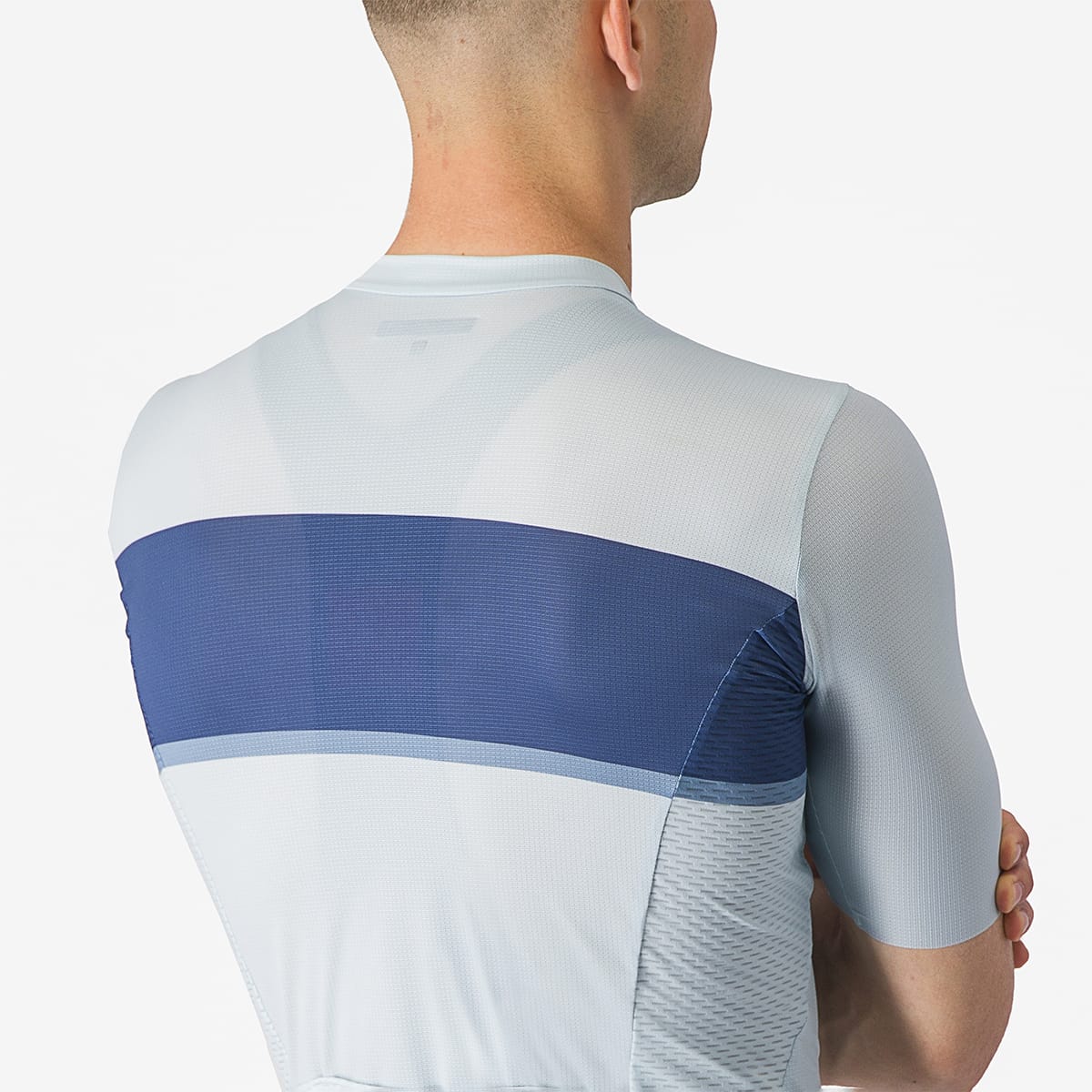 CASTELLI TRADIZIONE Short Sleeve Jersey Blue