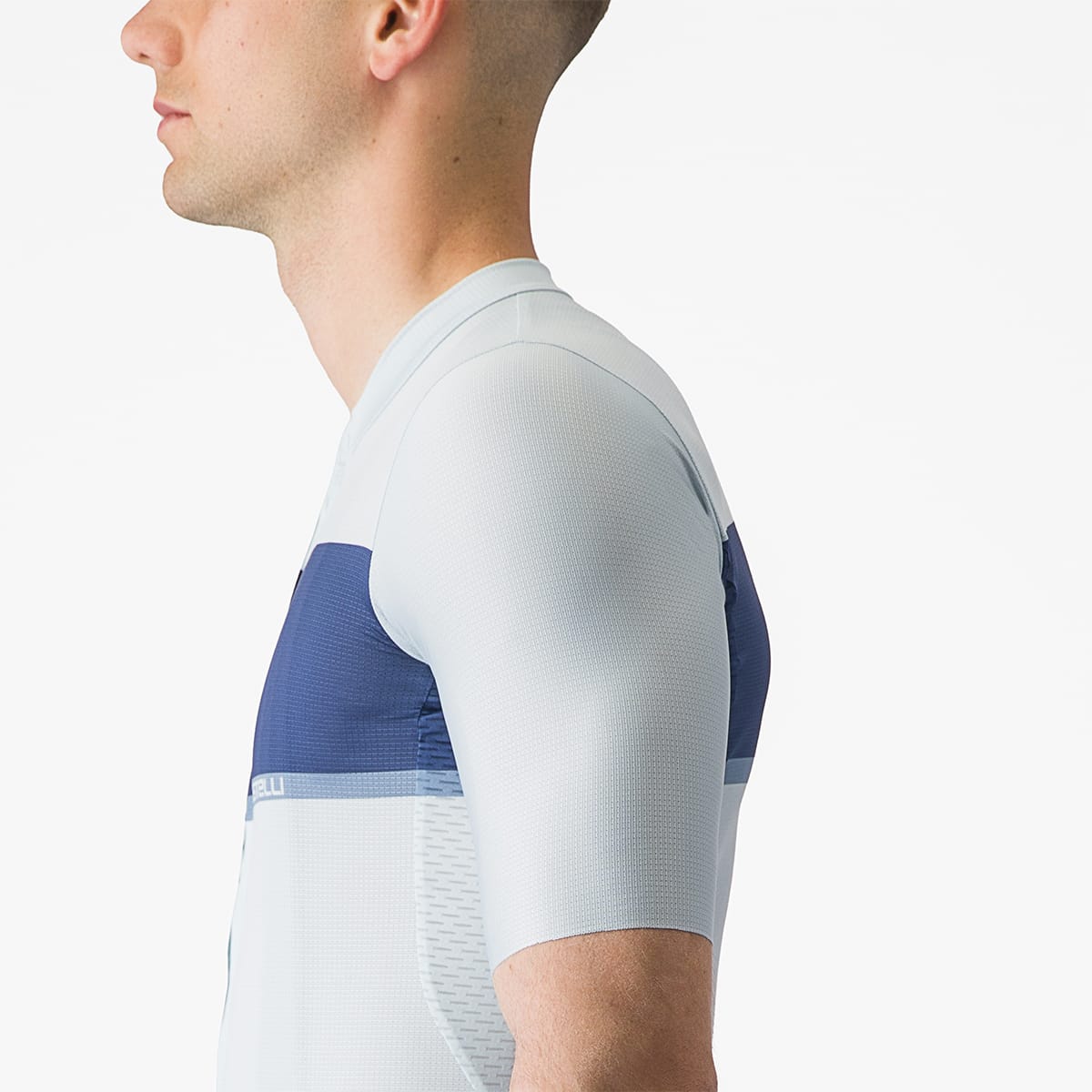 CASTELLI TRADIZIONE Short Sleeve Jersey Blue