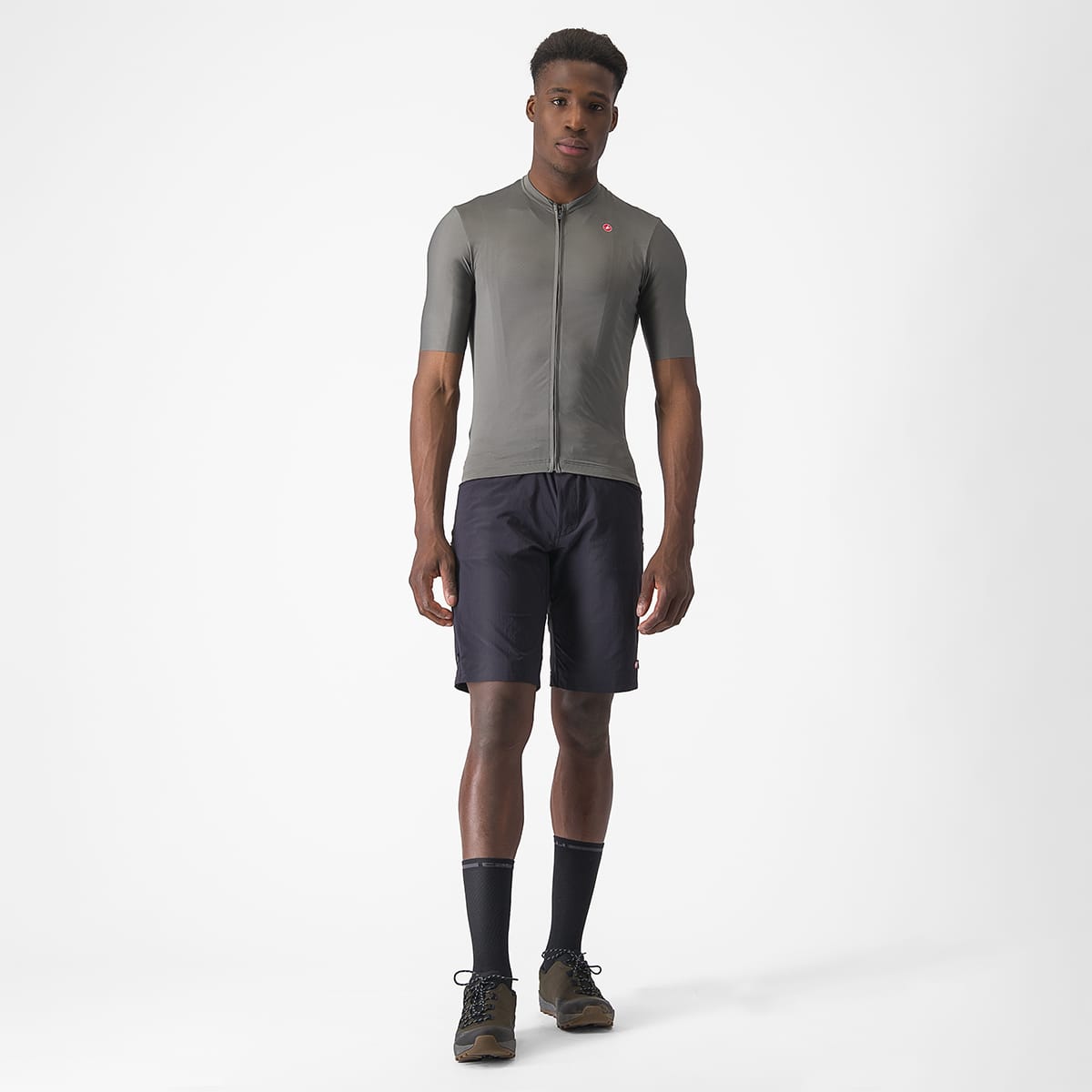 CASTELLI UNLIMITED ENTRATA 2 Short Sleeve Jersey Grey