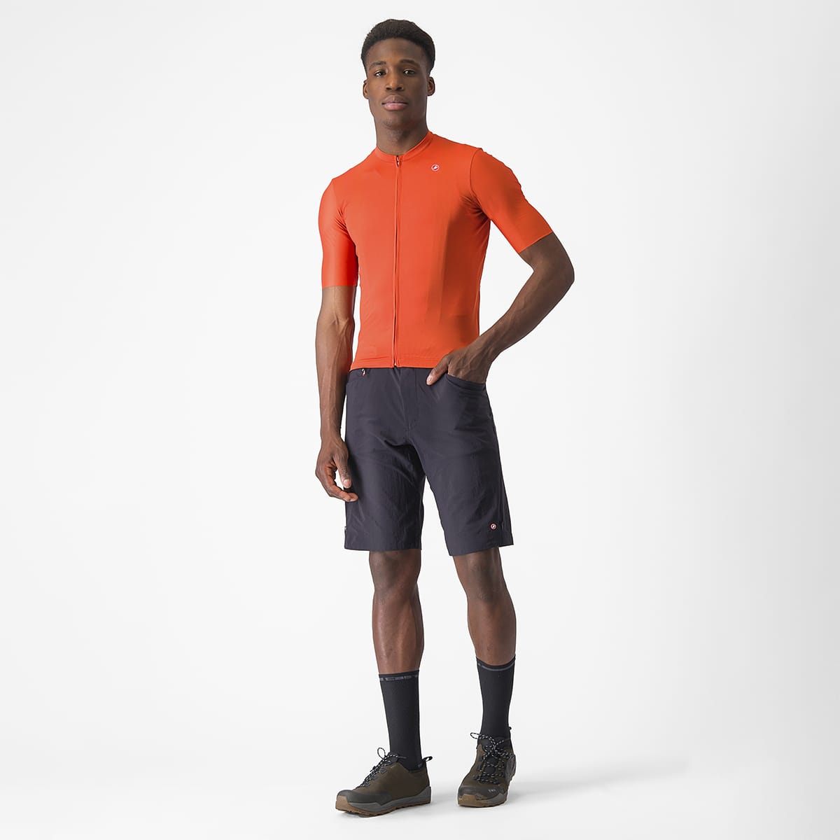 CASTELLI UNLIMITED ENTRATA 2 Short Sleeve Jersey Orange