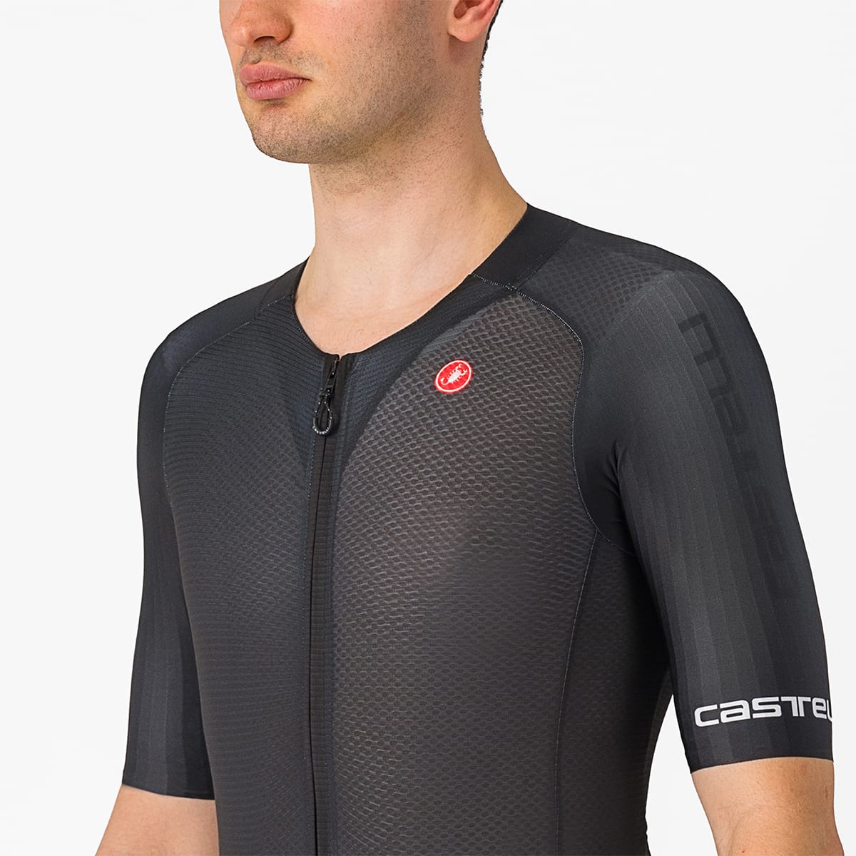 CASTELLI SANREMO BTW SPEED Short Sleeve Jumpsuit Black