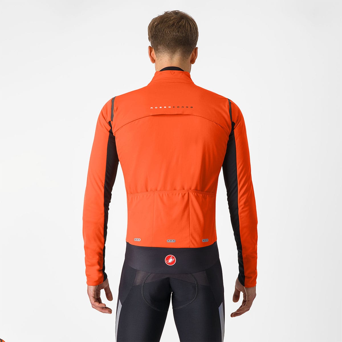 CASTELLI ALPHA DOPPIO ROS Orange Jacket