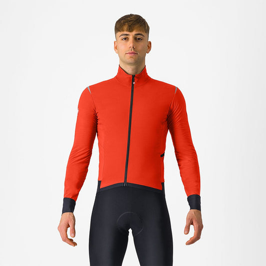 CASTELLI ALPHA FLIGHT ROS Jacket Red