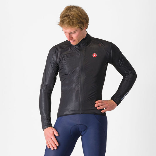 CASTELLI SQUALL SHELL Jacket Black/Grey