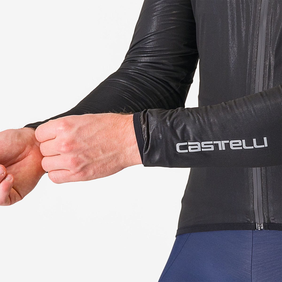 CASTELLI SQUALL SHELL Jacket Black/Grey