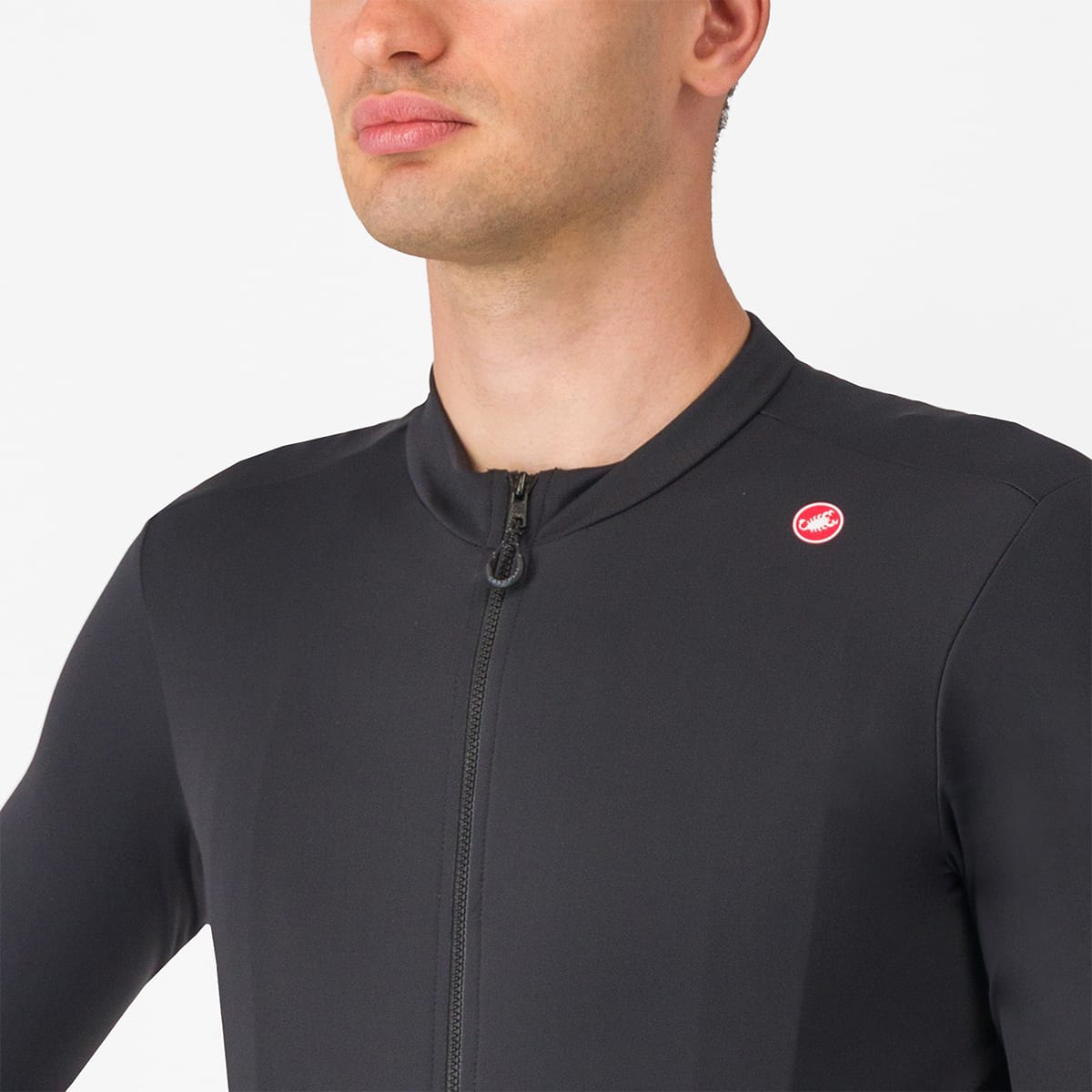 CASTELLI ESPRESSO THERMAL Long Sleeve Jersey Black