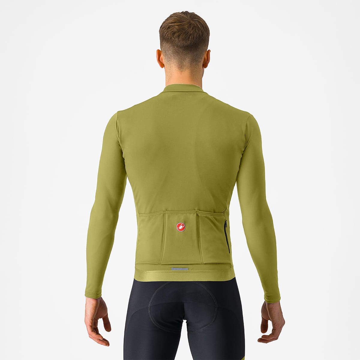 CASTELLI ESPRESSO THERMAL Long Sleeve Jersey Green