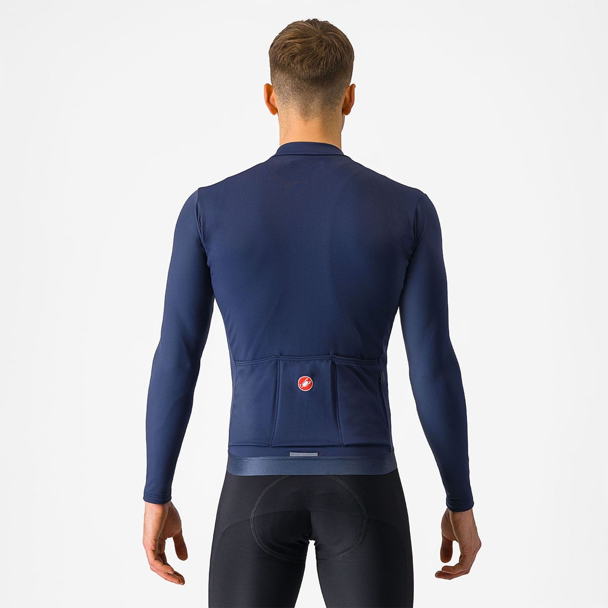 CASTELLI ESPRESSO THERMAL Long Sleeve Jersey Blue