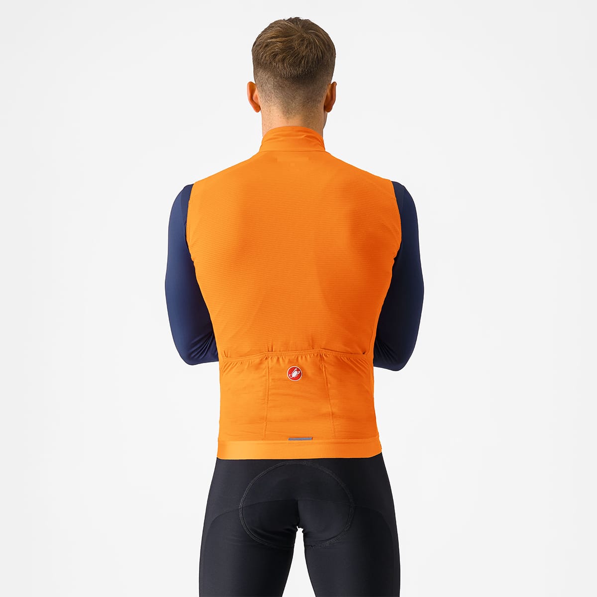 CASTELLI ESPRESSO Sleeveless Vest Orange