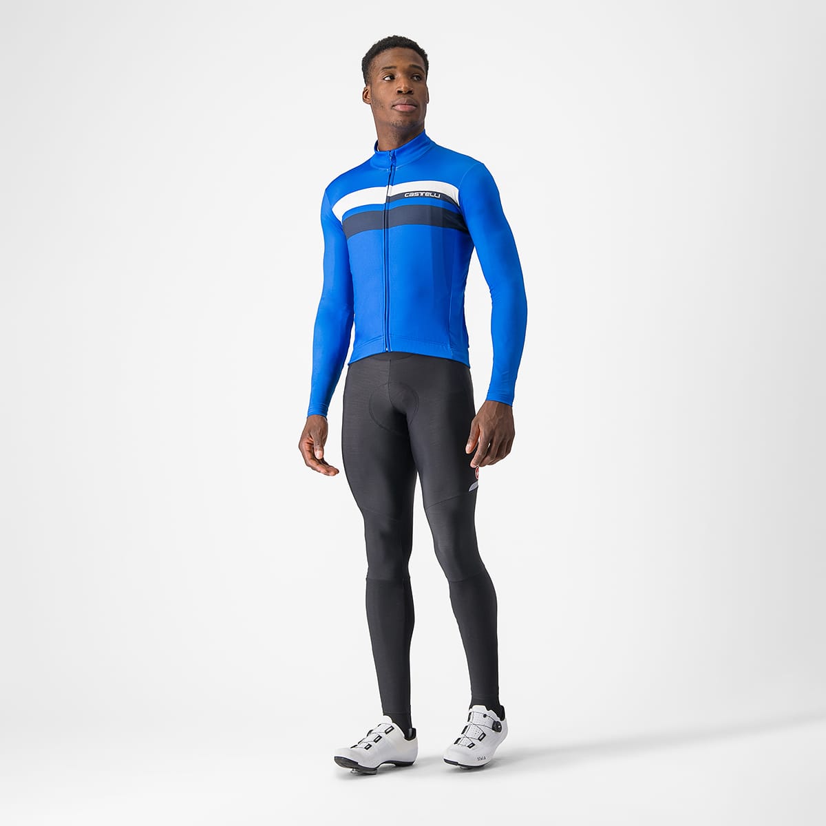 CASTELLI LINEARE Long Sleeve Jersey Blue