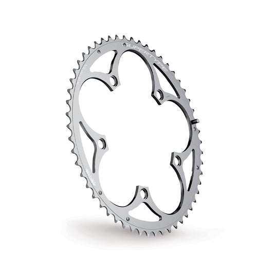 Chainrings 9/10 Speed MICHE SUPERTYPExDOUBLE BCD 130mm Silver