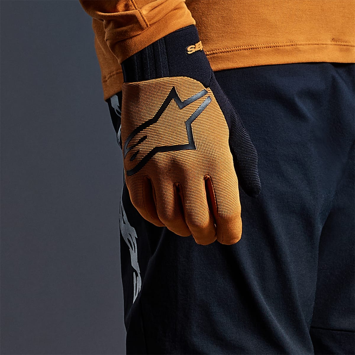 ALPINESTARS A-DURA Orange long gloves