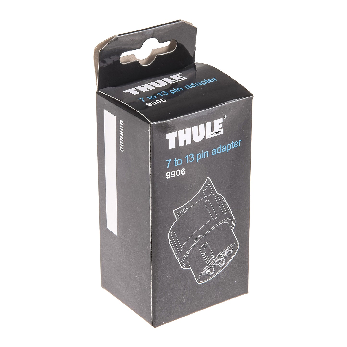 THULE 7-Pin to 13-Pin Ball Hitch Adapter Black