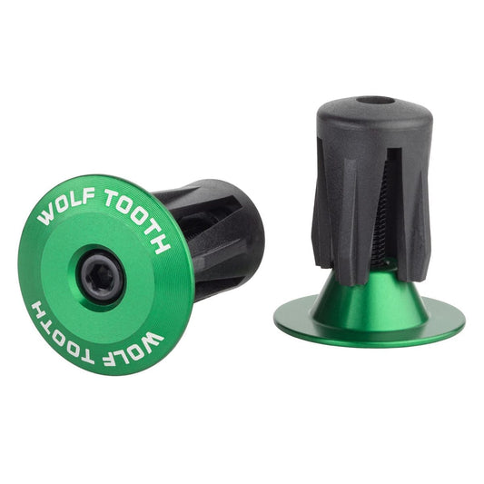 Paire de Bouchons de Cintre WOLF TOOTH Aluminium anodisé Vert